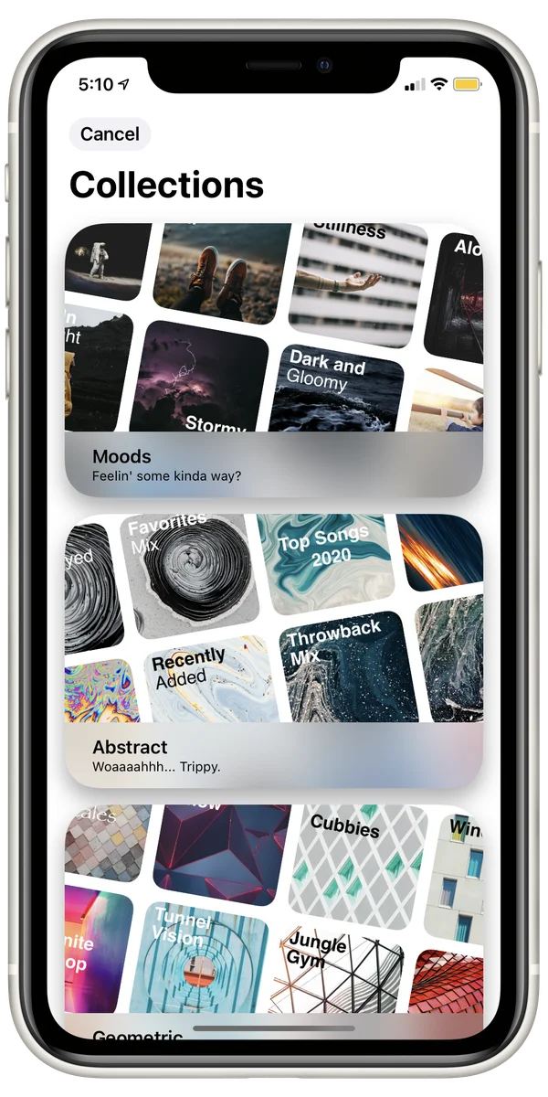 Collections View